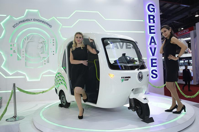 Thị trường xe lam chạy điện 3 bánh nở rộ tại Ấn Độ ảnh 1