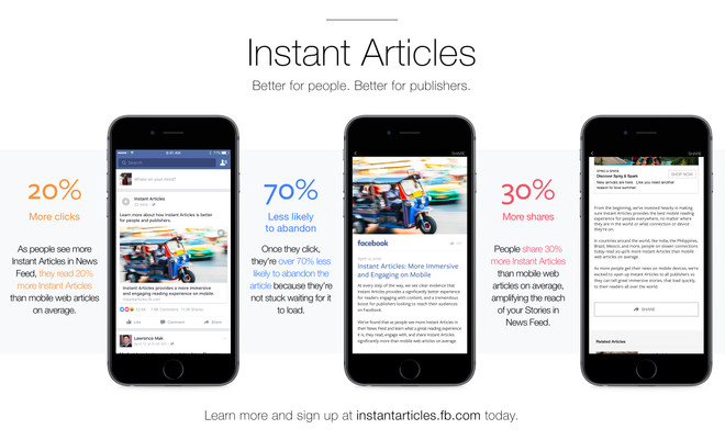 Facebook mở Instant Articles cho tất cả các nhà xuất bản ảnh 2