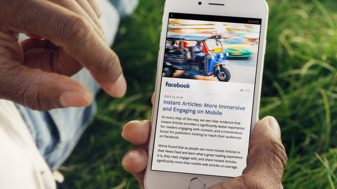 Facebook mở Instant Articles cho tất cả các nhà xuất bản ảnh 1