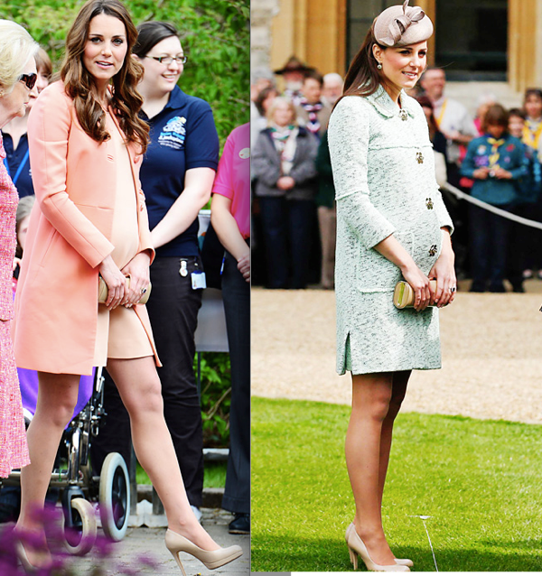 Những bộ váy bầu tuyệt đẹp của công nương Kate Middleton ảnh 4