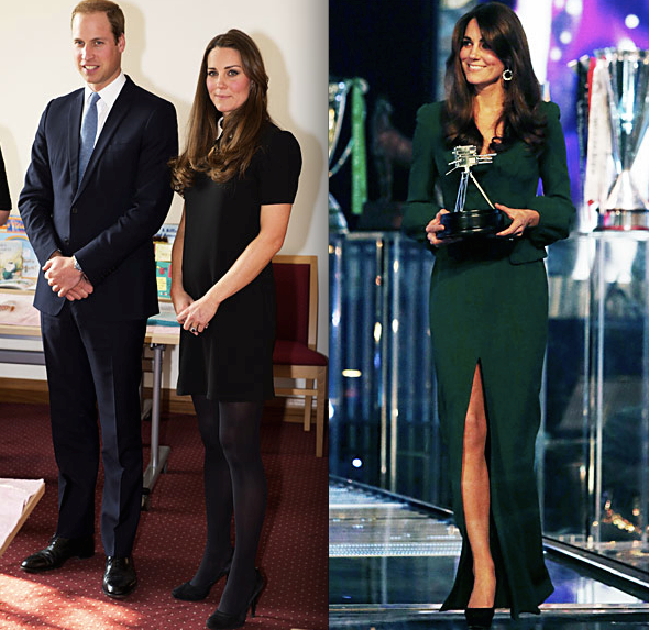 Những bộ váy bầu tuyệt đẹp của công nương Kate Middleton ảnh 3