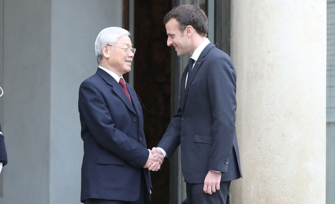 Điện cảm ơn của Tổng Bí thư Nguyễn Phú Trọng gửi Tổng thống Pháp ảnh 1