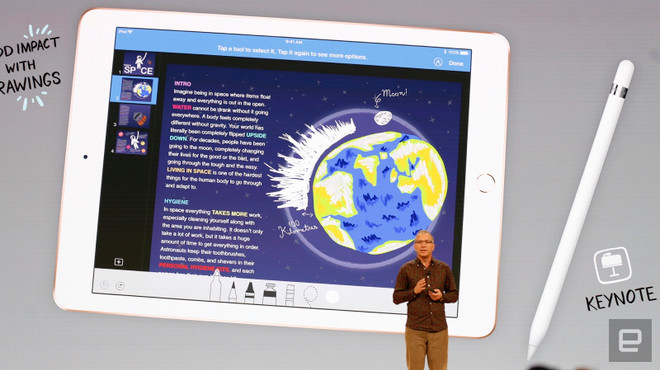 Apple quyết chiếm lại thị phần công nghệ giáo dục với mẫu iPad mới ảnh 1