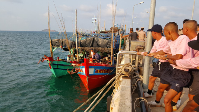 [Photo] Thái Lan bắt thêm 5 tàu cá và 37 ngư dân Việt Nam ảnh 3