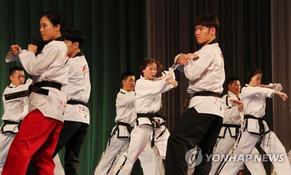 Hai miền Triều Tiên biểu diễn taekwondo chung lần đầu tại Bình Nhưỡng ảnh 1