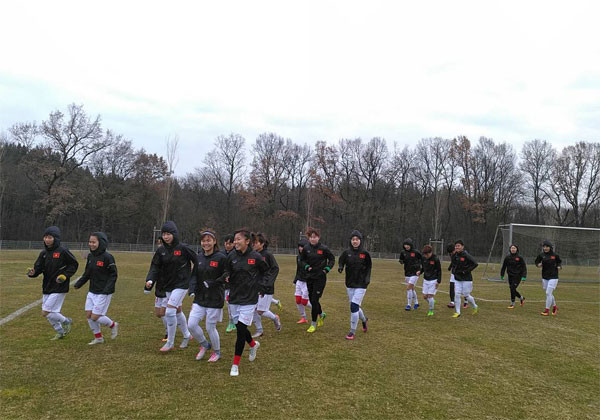 VCK Asian Cup nữ 2018: Đội tuyển Việt Nam đã có mặt tại Jordan ảnh 1