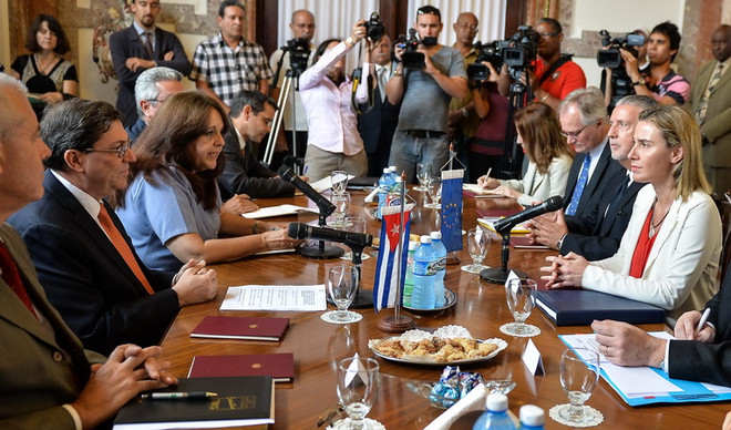 Vòng đàm phán thứ 4 giữa EU và Cuba diễn ra vào tháng Tư ảnh 1