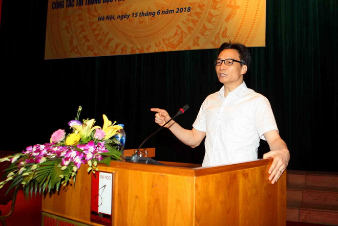 Triển khai công tác thi Trung học Phổ thông quốc gia, tuyển sinh 2018 ảnh 1