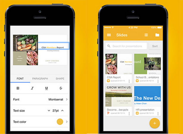 Google phát hành ứng dụng trình chiếu cho iPhone và iPad ảnh 1