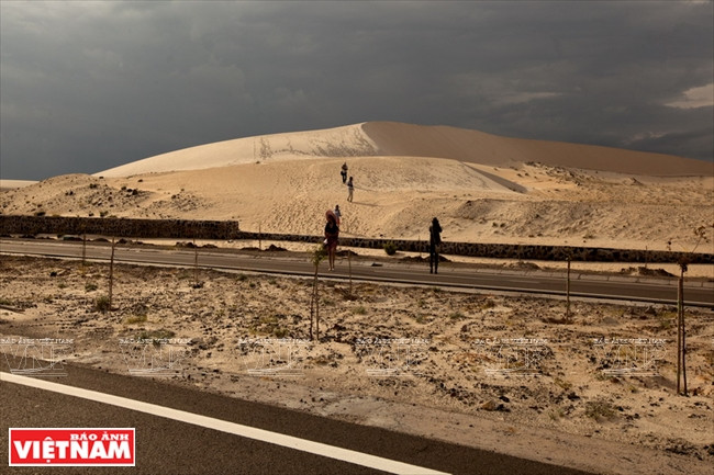Trải nghiệm cảm giác mạnh đua xe địa hình trên cát ở Bàu Trắng ảnh 1