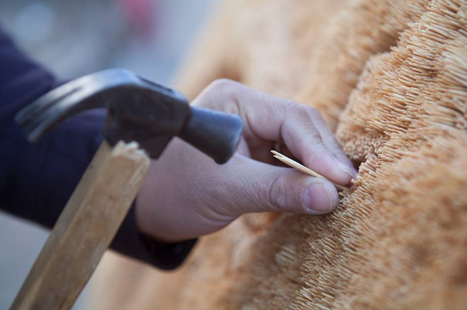 [Photo] Ngỡ ngàng bức tranh con ngựa làm từ 500.000 cái tăm ảnh 2