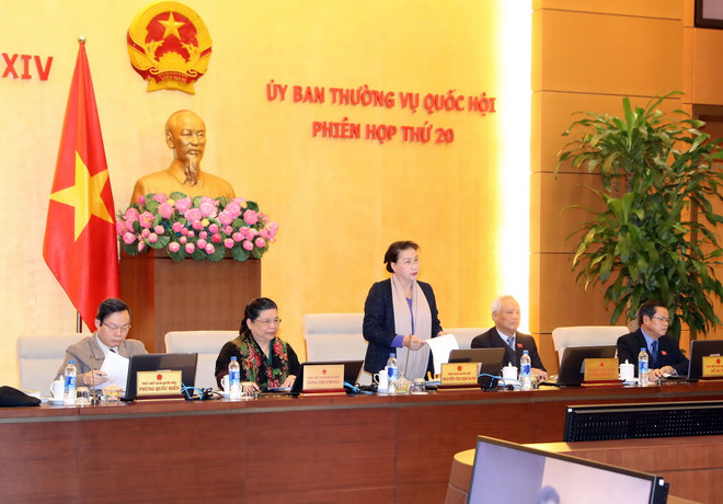 Khai mạc Phiên họp thứ 20 của Ủy ban Thường vụ Quốc hội ảnh 1