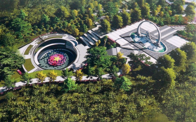 Chủ tịch nước kiểm tra công trình tượng đài chiến sỹ Gạc Ma ảnh 1