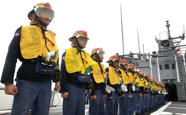 Đài Loan tập trận trên hòn đảo ngoài khơi bờ biển Trung Quốc ảnh 1