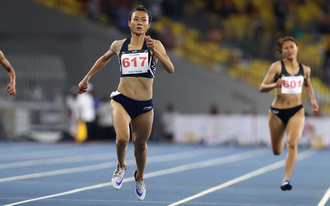 Nhà vô địch điền kinh SEA Games 29 Lê Tú Chinh sẽ tập huấn tại Mỹ ảnh 1