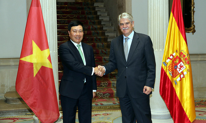 Đưa kim ngạch thương mại Việt Nam-Tây Ban Nha lên 5 tỷ USD ảnh 1