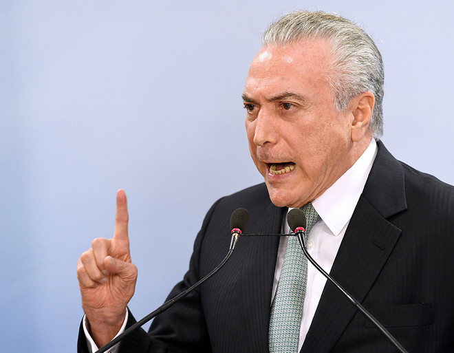 Sức ép đòi Tổng thống Brazil Temer từ chức gia tăng ảnh 1