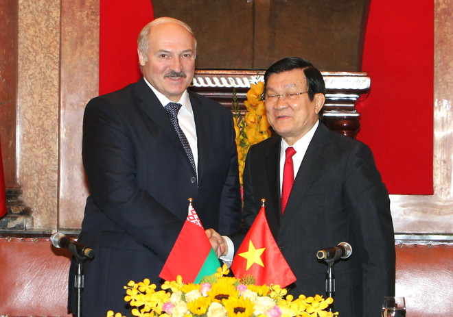 Tuyên bố chung phát triển toàn diện quan hệ Việt Nam-Belarus ảnh 1