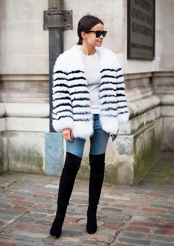 Tạo "dáng chuẩn" cùng đôi Bốt cao trong ngày Đông lạnh giá ảnh 11