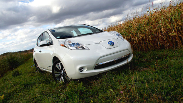 Nissan vẫn hy vọng tăng gấp đôi doanh số mẫu Leaf 2014 ảnh 1