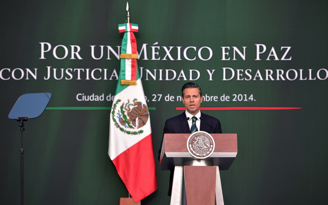 Số người ủng hộ Tổng thống Mexico Pena Nieto tăng lên mức 40% ảnh 1