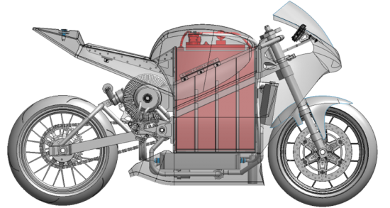 Nhóm sinh viên Canada chế tạo thành công môtô điện 200 mã lực ảnh 1