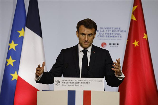 Chuyến thăm của ông Macron "thêm động lực cho quan hệ Trung Quốc-EU" ảnh 1