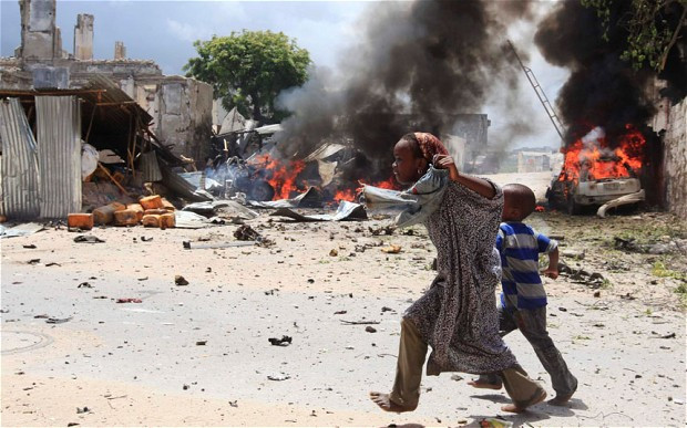 Đánh bom đẫm máu tại thủ đô Mogadishu của Somali  ảnh 1