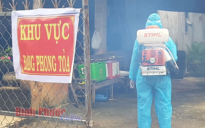 Bình Phước: Né chốt kiểm soát dịch, một gia đình nhiễm COVID-19 ảnh 1