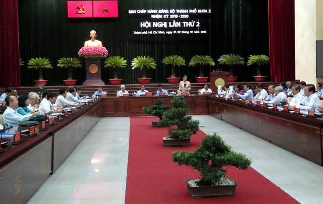 Bế mạc Hội nghị lần thứ 2 Ban chấp hành Đảng bộ TP. Hồ Chí Minh ảnh 1
