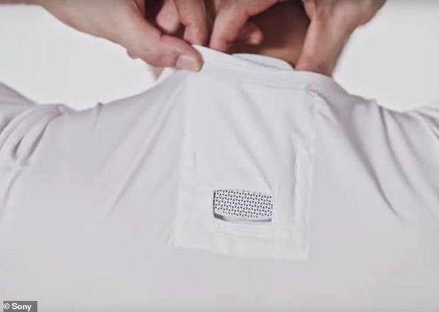 Sony ra mắt máy điều hòa mini siêu nhỏ gắn sau lưng áo ảnh 1