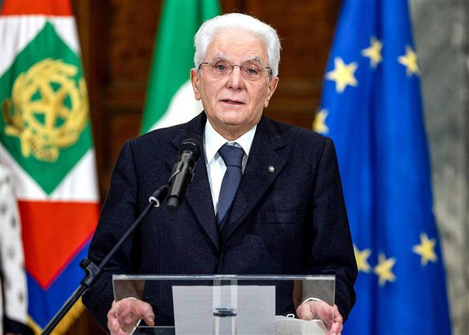 Tổng thống Italy Mattarella tuyên thệ nhậm chức nhiệm kỳ thứ hai ảnh 1