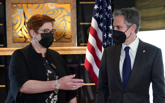 Ngoại trưởng nhóm Đối thoại An ninh Bộ tứ bắt đầu họp tại Australia ảnh 1