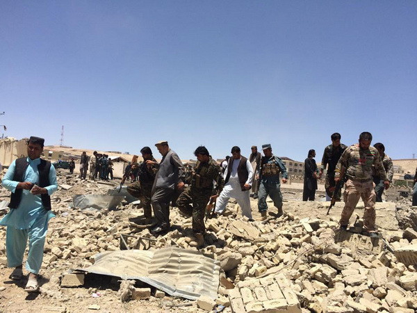 Phiến quân tấn công Khu ngoại giao đoàn ở thủ đô của Afghanistan ảnh 1