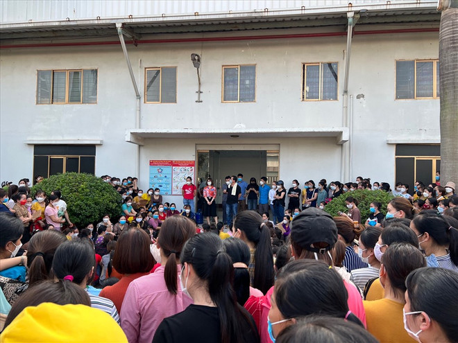 Bắc Giang: Hơn 1.600 công nhân KD Sports Việt Nam đã trở lại làm việc ảnh 1