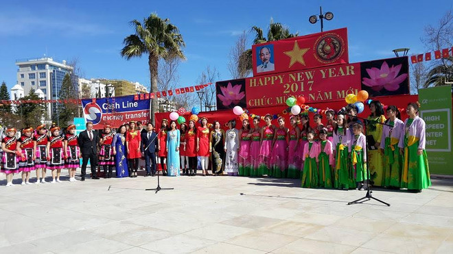 Cộng đồng người Việt tại Cyprus tưng bừng đón Xuân Đinh Dậu ảnh 1