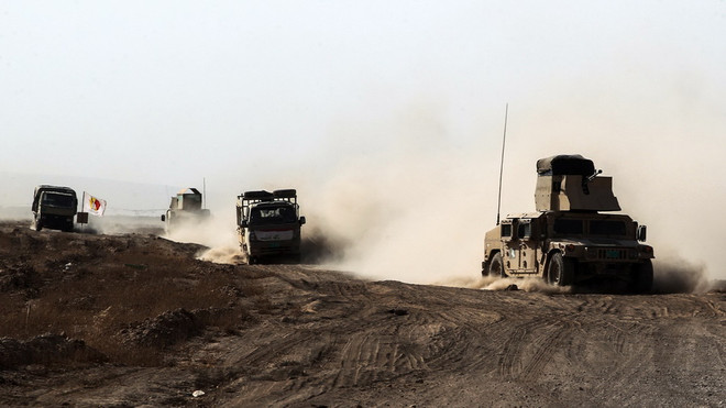 Các lực lượng Iraq tiếp tục kiểm soát một nửa thành phố Al-Ayahieh ảnh 1