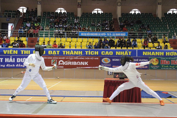 Đội tuyển đấu kiếm Việt Nam lên đường tham dự SEA Games 28 ảnh 1