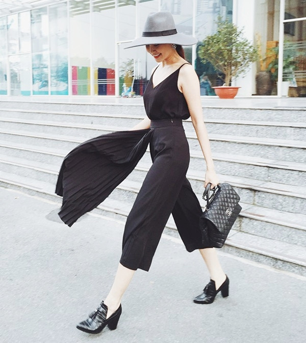 "Chất lừ" với phong cách thời trang đón gió mùa của sao Việt ảnh 3