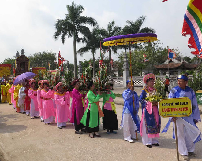 Những mâm cỗ cá độc đáo tại Lễ hội đền Trần Thái Bình 2015 ảnh 6