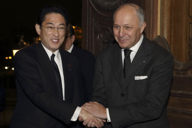 Nhật Bản và Pháp ấn định thời điểm đối thoại an ninh "2+2" ảnh 1