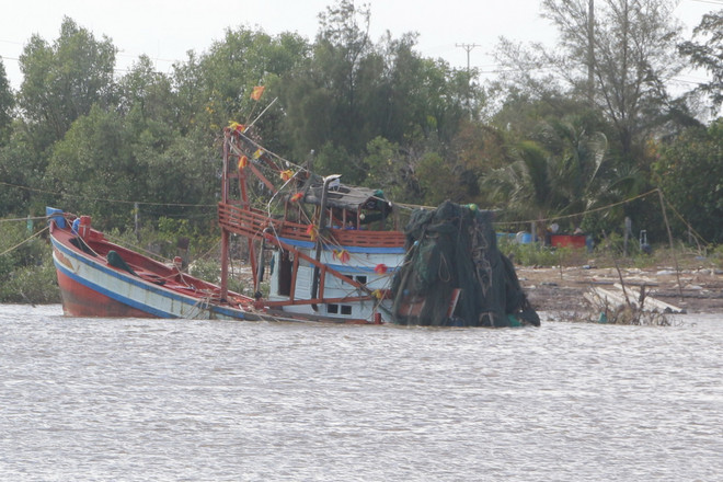 Báo cáo của tỉnh Bạc Liêu về vụ chìm tàu trên sông Gành Hào ảnh 1