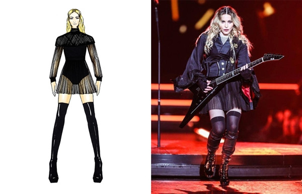 Điểm danh những mẫu thời trang nổi tiếng trong "Rebel Heart" ảnh 2