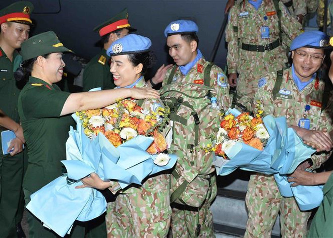 Bệnh viện Dã chiến Cấp 2 Số 4 của Việt Nam hoàn thành nhiệm vụ về nước ảnh 1