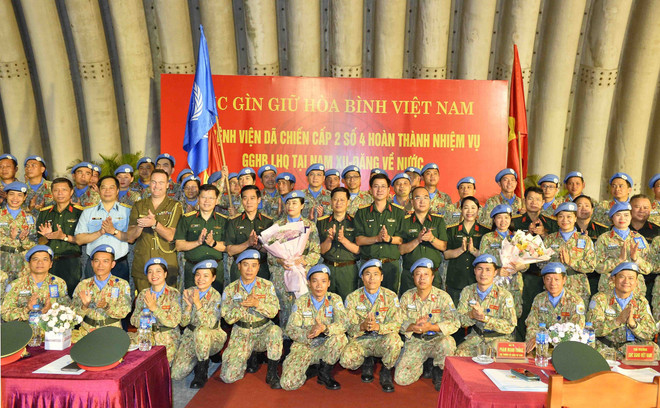 Bệnh viện Dã chiến Cấp 2 Số 4 của Việt Nam hoàn thành nhiệm vụ về nước ảnh 3