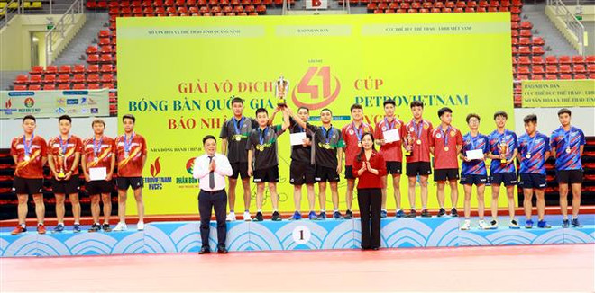 Bế mạc Giải Vô địch Bóng bàn quốc gia Báo Nhân dân lần thứ 41 ảnh 1