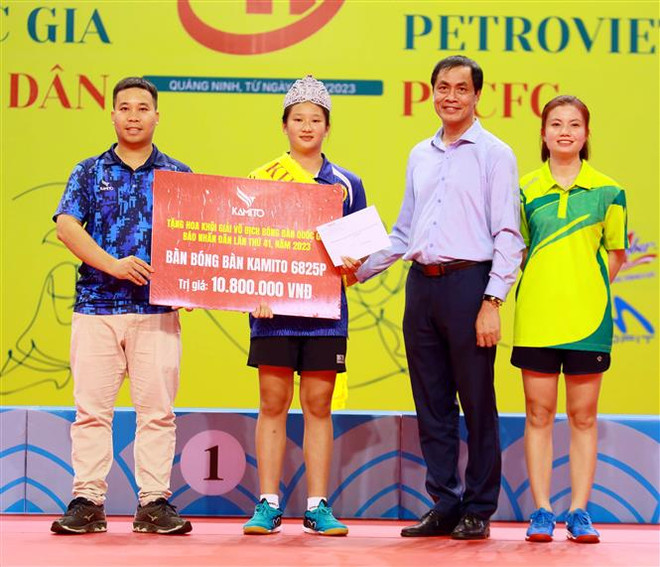 Bế mạc Giải Vô địch Bóng bàn quốc gia Báo Nhân dân lần thứ 41 ảnh 3