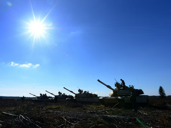 Binh sỹ Mỹ và Gruzia tiến hành tập trận chung trong hai tuần ảnh 1