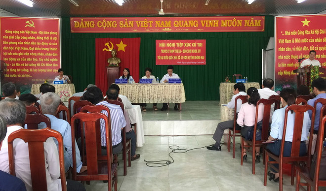 Ông Võ Văn Thưởng tiếp xúc cử tri Nhơn Trạch, Long Thành của Đồng Nai ảnh 1