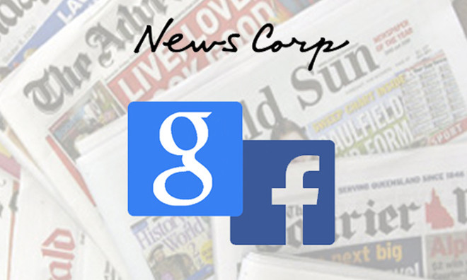 News Corp ký thỏa thuận sử dụng tin tức với Google, Facebook ảnh 1